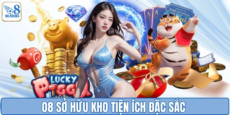 Đăng nhập O8 để tận hưởng kho tiện ích đặc sắc