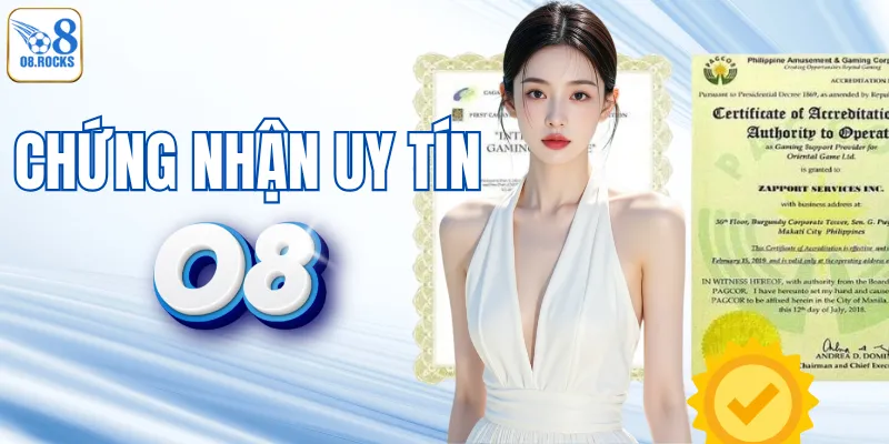 O8 khẳng định uy tín với các chứng nhận quốc tế